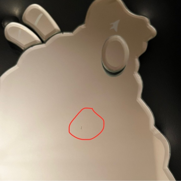 Pottery Barn Kids. Small "baby lamb" mirror. Excellent condition. - Picture 3 of 9